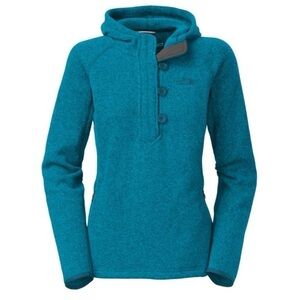 The North Face Women’s Crescent Sunshine Turquoise Hoodie Size XL